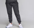 Charcoal winter fleece jogger pants