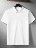 White Polo T-Shirt for men